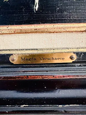 Magda Verschaeve - Bloemenstilleven olieverfschilderij kopen? Bied vanaf 40!