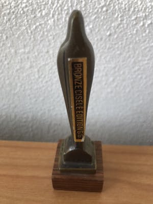 Brons (Onbekend) - Art deco bronzen H.Maria beeldje - Bronze cisele edition G.G. kopen? Bied vanaf 1!