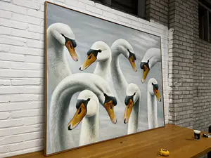 De Kunstfabriek - Acht zwanen kopen? Bied vanaf 500!