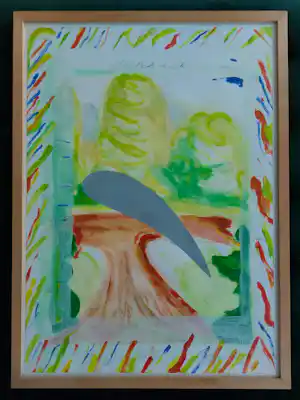 Abe Kuipers - Gouache kopen? Bied vanaf 110!