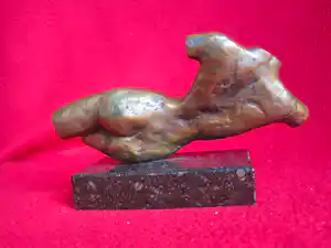 Margrit Van Nuffel - Reclining Nude Torso. verkocht voor € 70!
