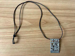 Jeroen Krabbé - Zilveren hanger / broche uit 1999 gesigneerd kopen? Bied vanaf 55!