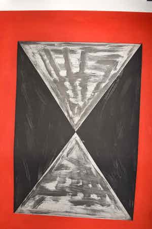 Günther Förg - Die Spitze der Pyramide verkocht voor € 290!