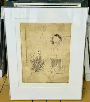Jan Montyn - zonder titel - met lijst! ( opslag extern) kopen? Bied vanaf 120!