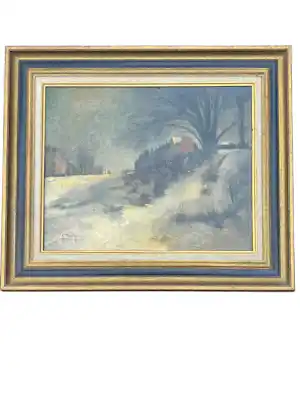 Gérard Moortgat - Winterlandschap kopen? Bied vanaf 250!