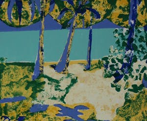Jeroen Krabbe - Zeefdruk: A view from my window - 1995 kopen? Bied vanaf 150!