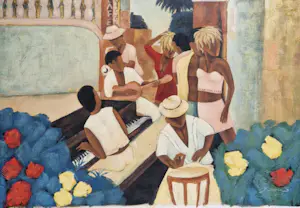 Niet of onleesbaar gesigneerd - Cuban music. kopen? Bied vanaf 1!