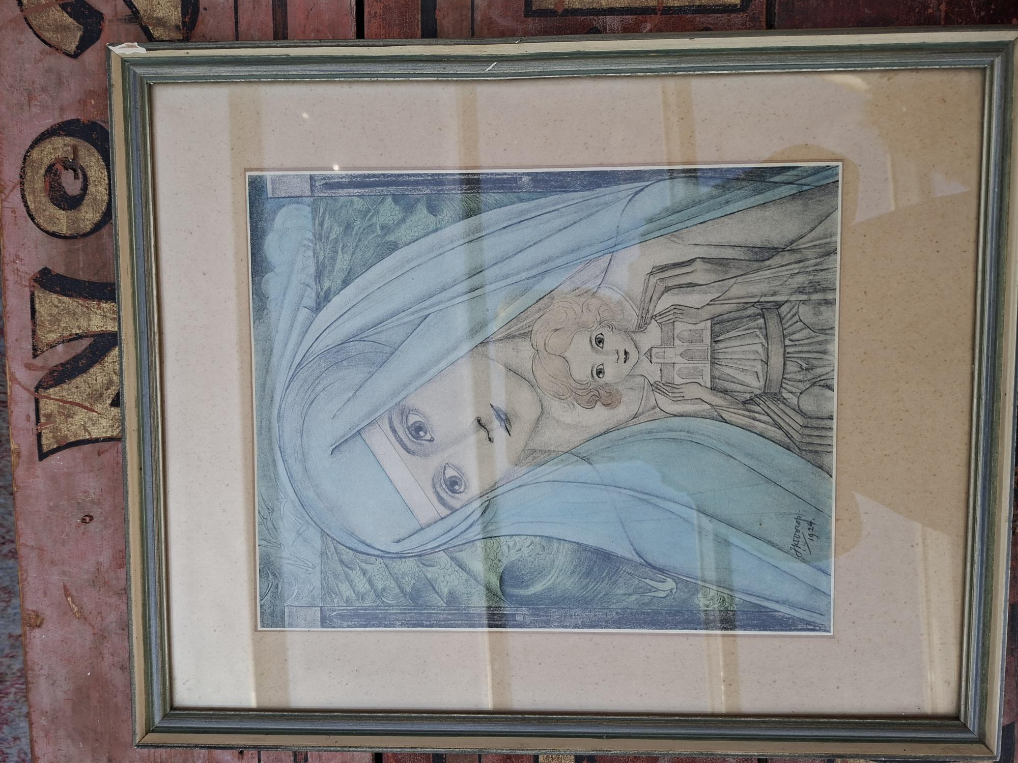 Jan Toorop - Madonna en kind kopen? Bied vanaf 40!