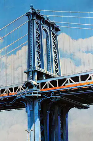 Richard John Haas - Manhattan Bridge - kopen? Bied vanaf 475!