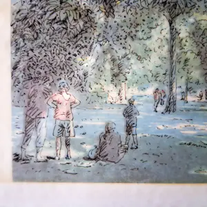 Henri Maillot - Szene im Borely-Park, Marseille kopen? Bied vanaf 99!