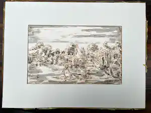 Fred Bervoets - tekening verkocht voor € 350!