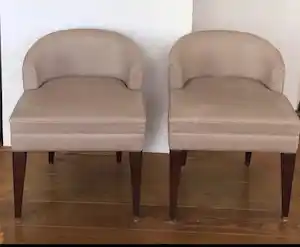 Nalesso - 2 design lederen fauteuils, gemerkt verkocht voor € 120!