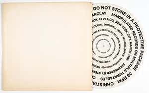 Christian Marclay - Record without a Cover - Re_issue Japan - Handgesigneerd verkocht voor € 100!