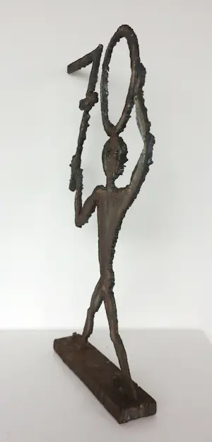 Albrecht Genin - Metalen sculptuur, Figur 70 kopen? Bied vanaf 150!