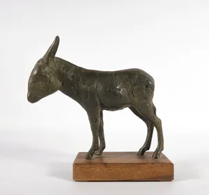 Evert den Hartog - Bronzen ezeltje kopen? Bied vanaf 600!