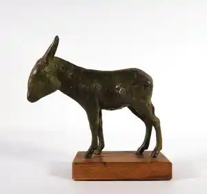 Evert den Hartog - Bronzen ezeltje verkocht voor € 600!