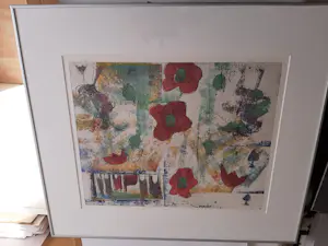 Lia van Leeuwen - Kleuren ets, nr 9815 kopen? Bied vanaf 35!