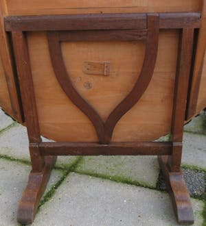 Niet of onleesbaar gesigneerd - Oak vigneron table from France - ca. 1940 kopen? Bied vanaf 10!