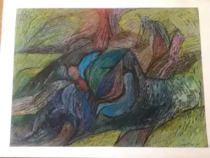 Daniel den Dikkenboer - abstracte compositie kopen? Bied vanaf 40!