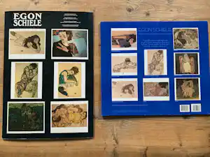 Egon Schiele - Poster book verkocht voor € 20!