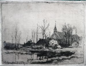 Cornelis Vreedenburgh - Kerkdorp aan plas kopen? Bied vanaf 45!