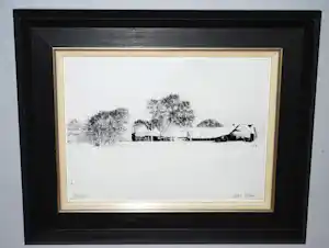 Aart Klein - Kampen - handgesigneerde silverprint - zeer fraai ingelijst kopen? Bied vanaf 225!