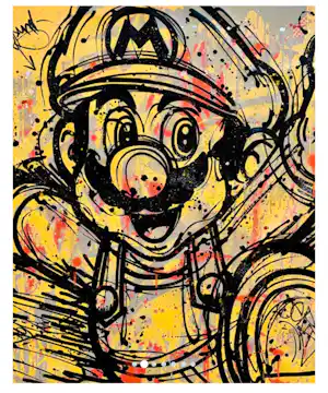 Hök - Mario Bross Jumping golden series xxxl kopen? Bied vanaf 450!