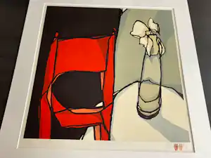 Fon Klement - Haches rood (rode stoel ) kopen? Bied vanaf 100!