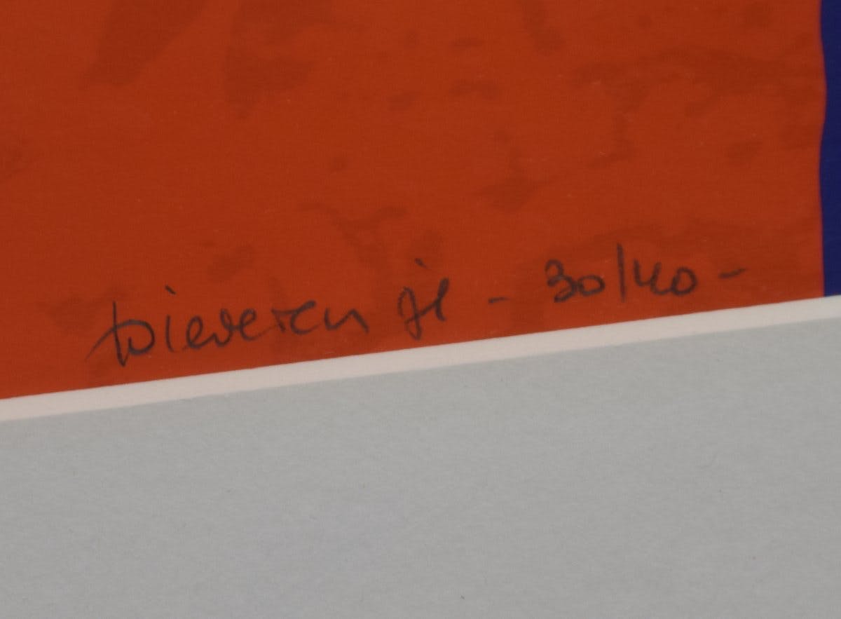 Jef Diederen - Lithografie - Zonder Titel kopen? Bied vanaf 25!