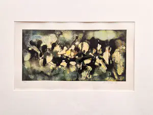 Joost Huizinga - 1964 - Ets en aquatint - oplage 25 - Abstracte compositie - Ingelijst kopen? Bied vanaf 40!