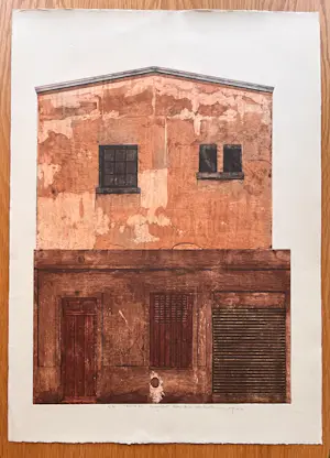 Miki Van der Eecken - Kleurets aquatint - Miki Van Der Eecken - "ROMA 2" - 1/50 - 1974 kopen? Bied vanaf 75!