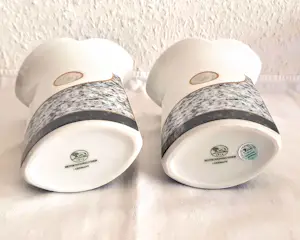 Hutschenreuther - Porzellan Set (6-teilig) 2 Platten 2 Vasen 2 Kerzenständer IG BCE Jubiläum kopen? Bied vanaf 48!