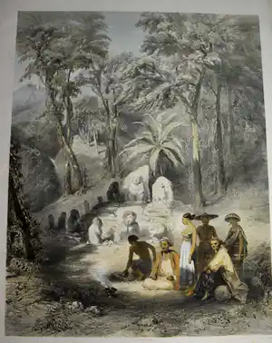 Charles Rochussen - litho, Artja Domus, Residentie Buitenzorg verkocht voor € 30!