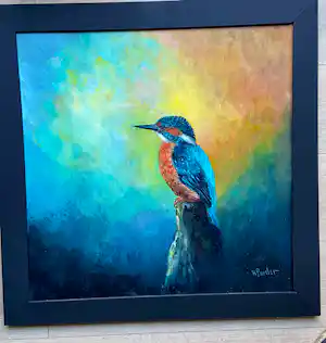Henk Poeder - IJsvogel verkocht voor € 189!
