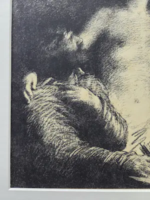 Henri Fantin-Latour - Inspiration. Uit L'Epreuve. Ingelijst. kopen? Bied vanaf 99!