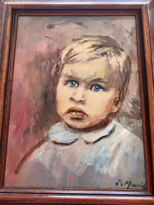 Jacques van Mourik - Schilderij van jongetje verkocht voor € 50!
