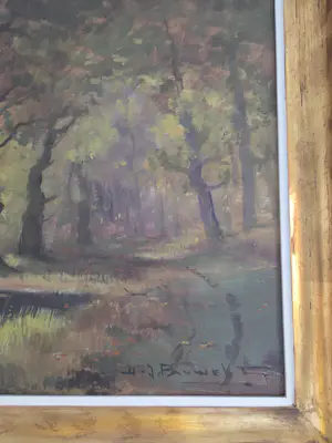 Henri Joseph Pauwels - Waterpoel in het bos kopen? Bied vanaf 40!