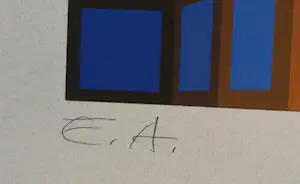 Victor Vasarely - Zeefdruk: Kek Egg II kopen? Bied vanaf 299!