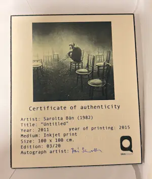 Sarolta Ban - 'Untitled' (2011) - 3/20 kopen? Bied vanaf 75!