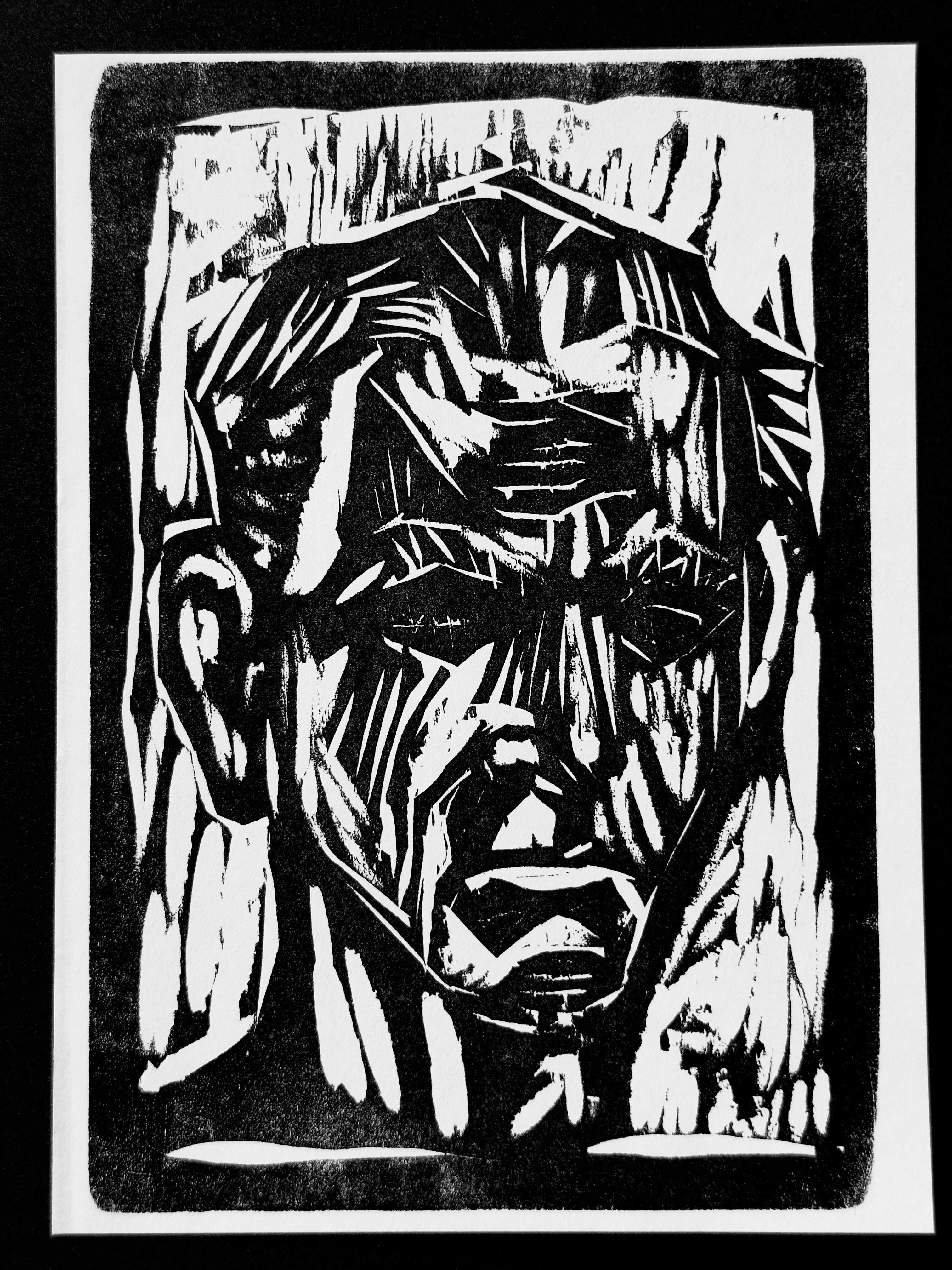Otto Dix - Selbstbildnis - Original-Holzschnitt von 1960 kopen? Bied vanaf 180!