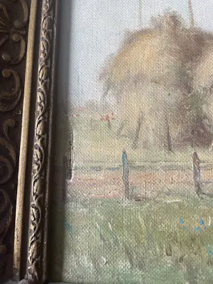 Jacques Pijnenborg - Twee hooimijten Brabants landschap kopen? Bied vanaf 30!