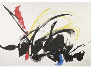 Jean Miotte - Abstracte Compositie, handgesigneerd (kleine oplage) kopen? Bied vanaf 80!