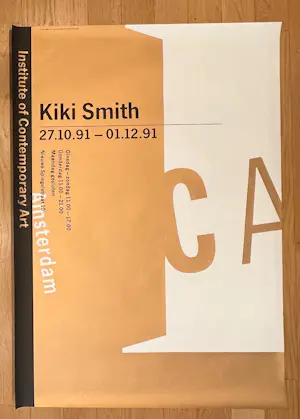 Kiki Smith - Affiche Intitute of contemporary art, Amsterdam, 1991 kopen? Bied vanaf 60!