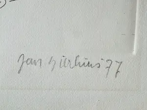 Jan Sierhuis - Grote gesigneerde Ets kopen? Bied vanaf 10!