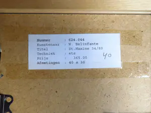 Willy Belinfante - St. Maxime kopen? Bied vanaf 95!