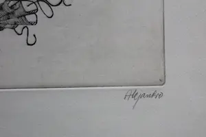 Ramon Alejandro - 4 mooie etsen kopen? Bied vanaf 200!