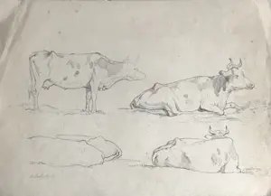 Eugene Joseph Verboeckhoven - Dieren (lot van 8) kopen? Bied vanaf 55!