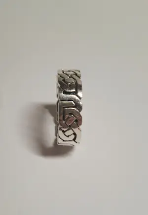 Nieuwe zilveren  Navajo Scott Dave band Ring  Keltische   knoop kopen? Bied vanaf 50!