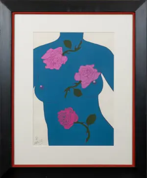 Felix Labisse - "Chansons D'apres midi" Kleurenlitho uit de reeks Les Fleurs Du Mal 1975 kopen? Bied vanaf 189!