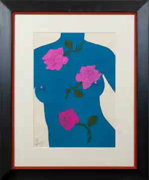 Felix Labisse - "Chansons D'apres midi" Kleurenlitho uit de reeks Les Fleurs Du Mal 1975 kopen? Bied vanaf 189!